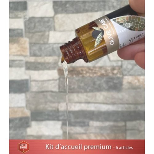 Kit d’accueil premium Bio – 6 essentiels | Lot de 50